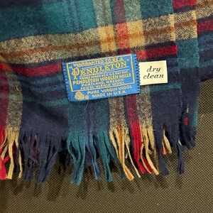 Pendleton Multicolor Wool Scarf